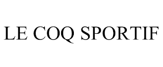 LE COQ SPORTIF trademark