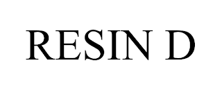 RESIN D trademark