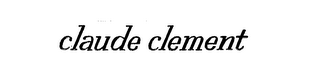 CLAUDE CLEMENT trademark