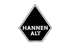 HANNEN ALT trademark