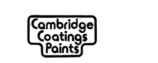 CAMBRIDGE COATINGS PAINTS