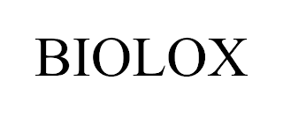 BIOLOX trademark