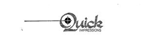 QUICK IMPRESSIONS trademark