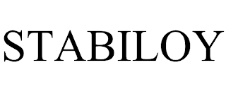 STABILOY trademark