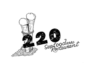 220 SEAFOOD RESTAURANT trademark