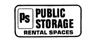 PS PUBLIC STORAGE RENTAL SPACES