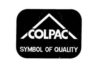 COLPAC SYMBOL OF QUALITY 