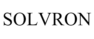 SOLVRON trademark