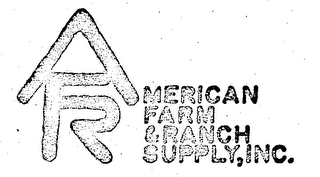 AFR AMERICAN FARM & RANCH SUPPLY, INC.