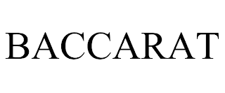 BACCARAT trademark