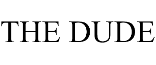 THE DUDE trademark