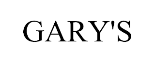GARY'S trademark