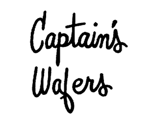 CAPTAIN'S WAFERS trademark