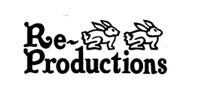 RE-PRODUCTIONS trademark