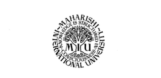 MIU MAHARISHI INTERNATIONAL UNIVERSITY KNOWLEDGE IS STRUCTURED IN CONSCIOUSNESS