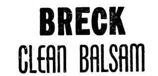 BRECK CLEAN BALSAM