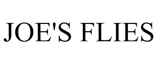 JOE'S FLIES trademark