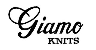 GIAMO KNITS trademark