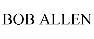 BOB ALLEN trademark