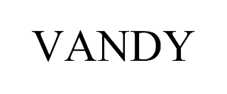 VANDY trademark