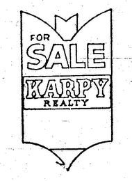 FOR SALE KARPY REALTY