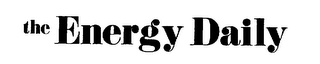 THE ENERGY DAILY trademark