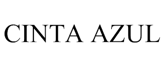 CINTA AZUL trademark