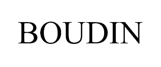 BOUDIN trademark