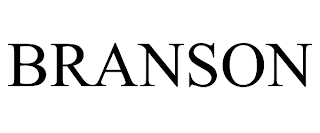 BRANSON trademark