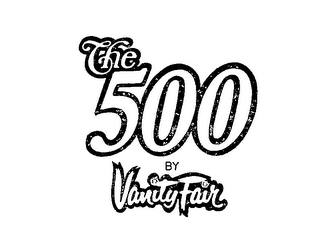 THE 500 BY VANITY FAIR trademark