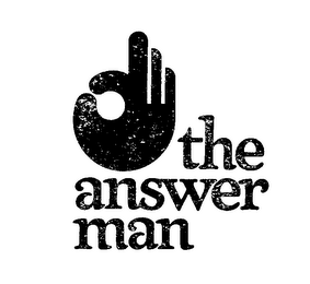 THE ANSWER MAN trademark