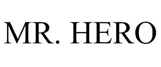MR. HERO trademark