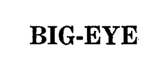 BIG-EYE trademark