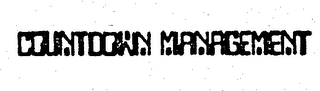 COUNTDOWN MANAGEMENT trademark