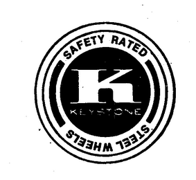 K KEYSTONE SAFTEY RATED STEEL WHEEELS