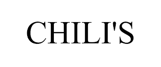 CHILI'S trademark