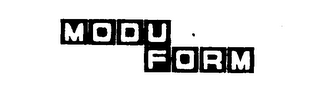 MODU FORM trademark