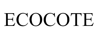 ECOCOTE trademark