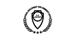 INDIVIDUAL DEVELOPMENT THRU COMMUNITY SERVICE U.S. JAYCEES