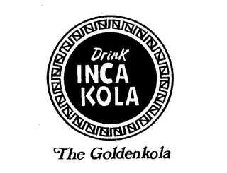 DRINK INCA KOLA THE GOLDENKOLA