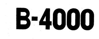 B-4000 trademark