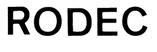 RODEC trademark