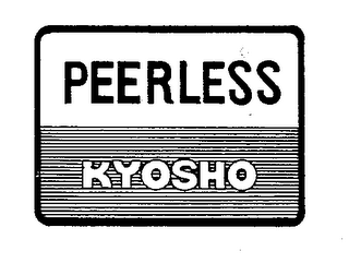PEERLESS KYOSHO trademark
