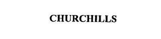 CHURCHILLS trademark
