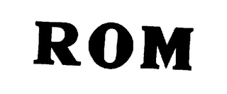 ROM trademark