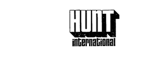 HUNT INTERNATIONAL