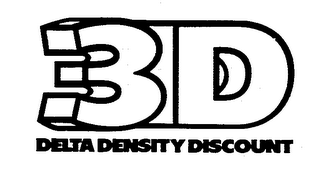 3D DELTA DENSITY DISCOUNT