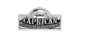 CAPRICAN CLOTHING COMPANY INC