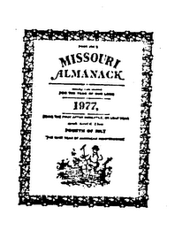 POOR JOE'S MISSOURI ALMANACK