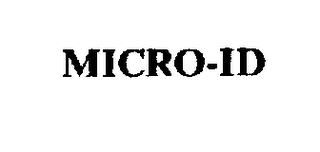 MICRO-ID trademark